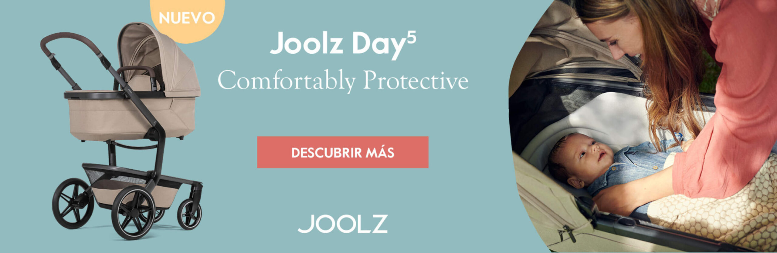 Nuevo Joolz Day5 Comfortably Protective. Descubrir más